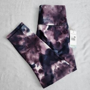 BALANCE COLLECTION Womens‎ Multicolor Tie-Dye High Waist Leggings Medium NWT